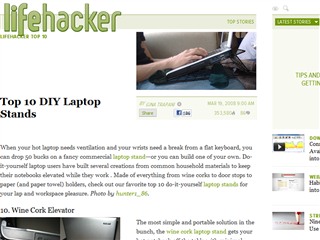 Top 10 DIY Laptop Stands