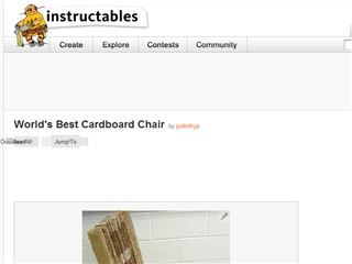 World's Best Cardboard Chair