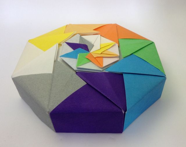 画像3：[折り紙]八角箱