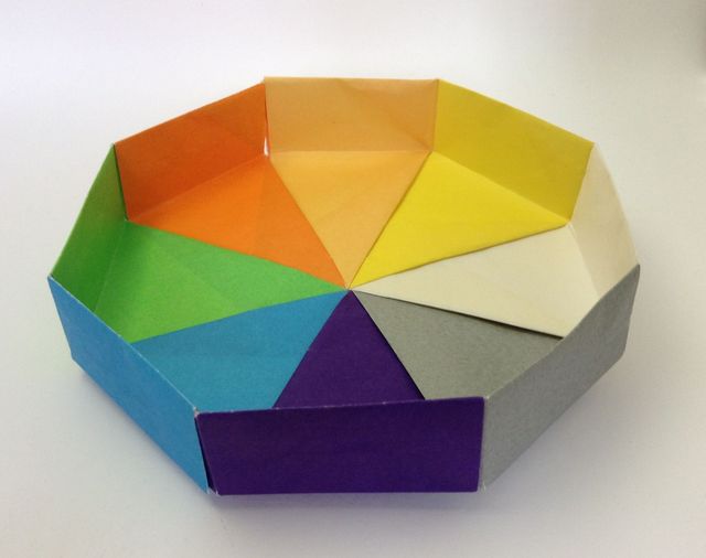 画像4：[折り紙]八角箱