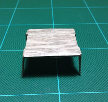 折り紙 テーブル カキノタ 工作 Diy